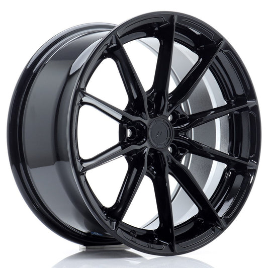 JR Wheels JR37 17x8 ET40 5x112 Glossy Black CB: 66,6