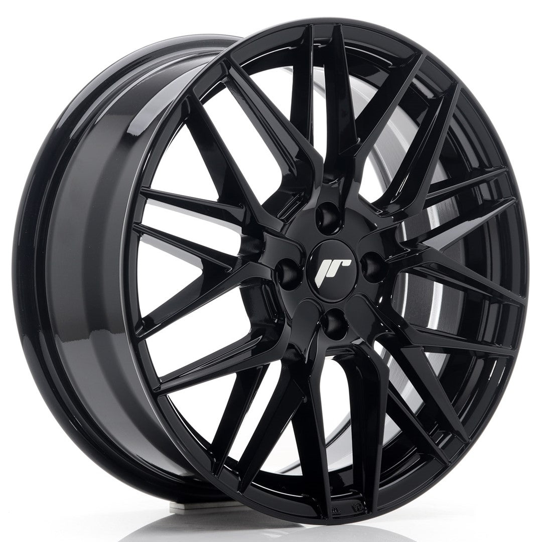 JR Wheels JR28 17x7 ET40 4x100 Glossy Black CB: 67,1