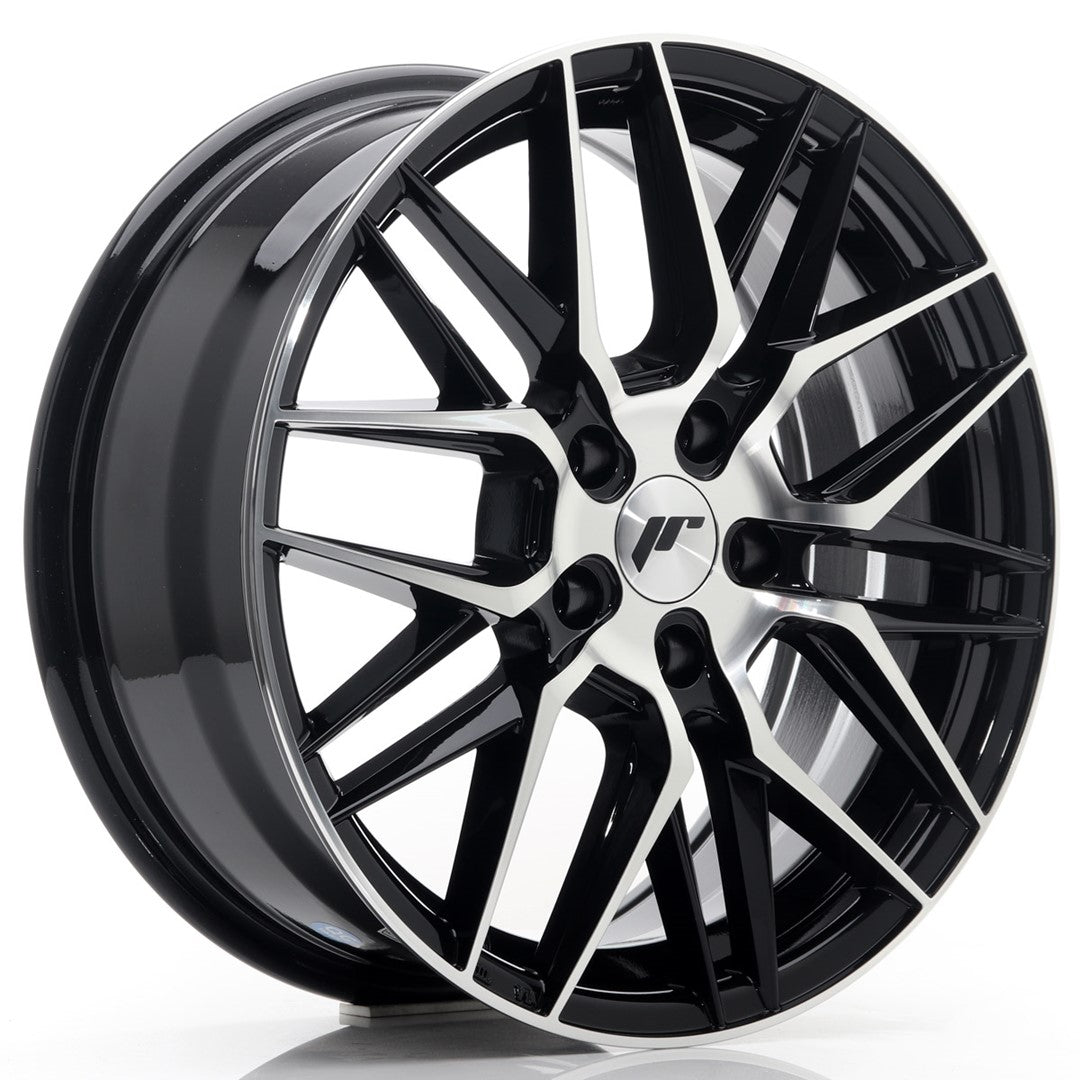 JR Wheels JR28 17x7 ET40 5x114,3 Gloss Black Machined Face CB: 67,1