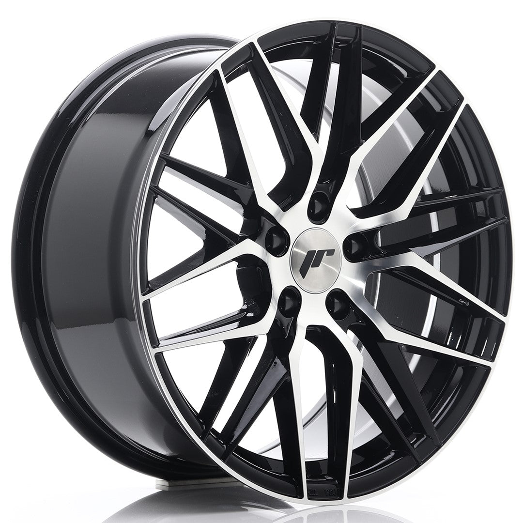 JR Wheels JR28 18x8,5 ET40 5x114,3 Gloss Black Machined Face CB: 67,1