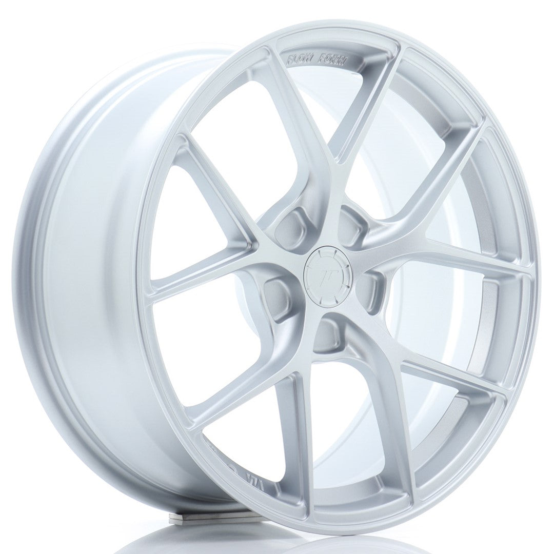 JR Wheels SL01 18x8 ET20-40 5H BLANK Matt Silver CB: 72,6