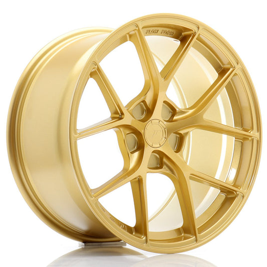 JR Wheels SL01 18x9,5 ET25-38 5H BLANK Gold CB: 72,6