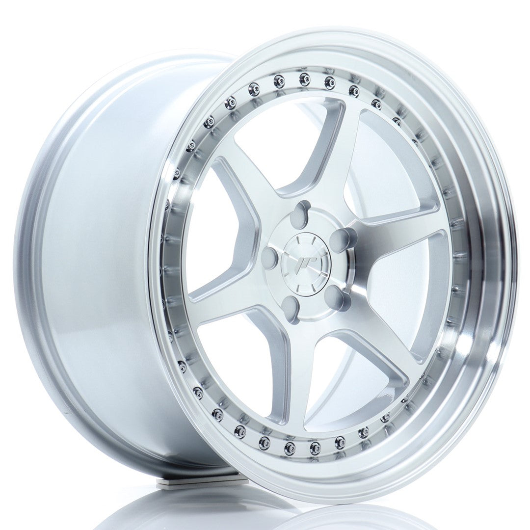 JR Wheels JR43 18x9,5 ET15-35 5H BLANK Silver w/Machined Face CB: 72,6