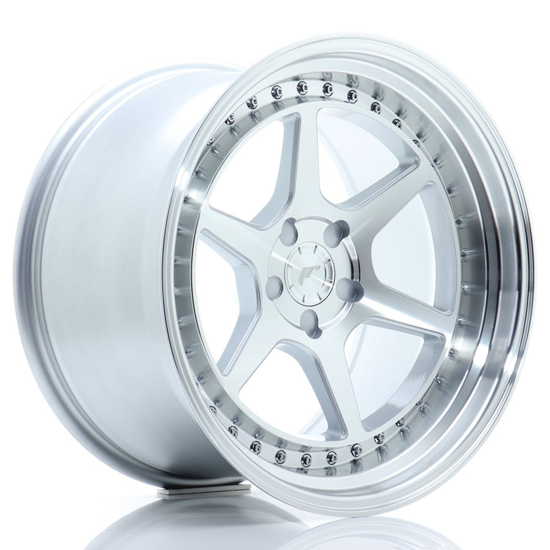 JR Wheels JR43 18x10,5 ET15-22 5H BLANK Silver w/Machined Face CB: 72,6