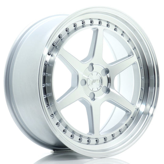 JR Wheels JR43 19x8,5 ET15-35 5H BLANK Silver w/Machined Face CB: 72,6