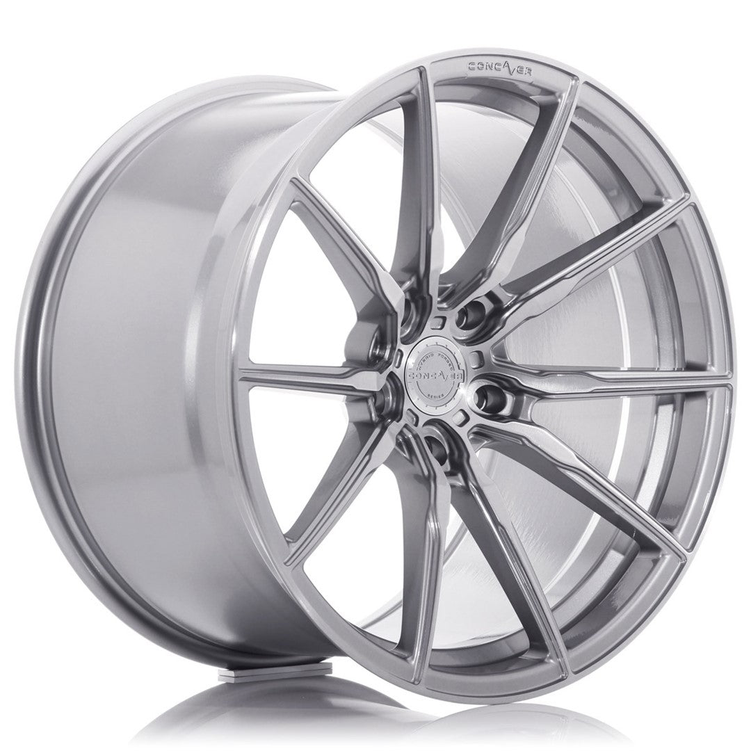 Concaver CVR4 19x8 ET20-40 BLANK Brushed Titanium CB: 72,6