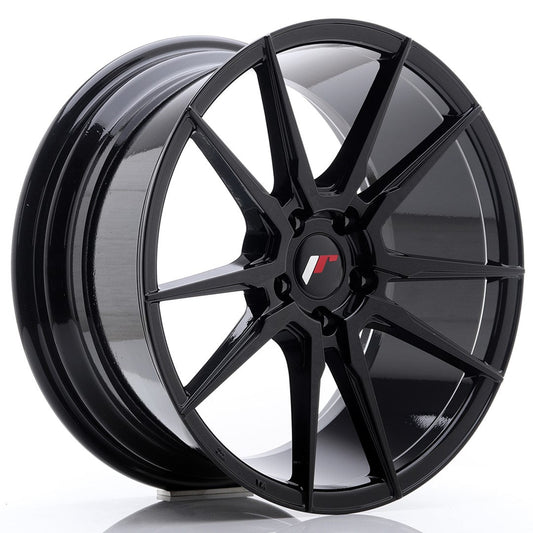 JR Wheels JR21 18x8,5 ET40 5x100 Glossy Black CB: 67,1