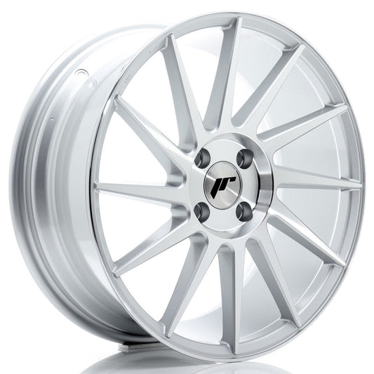 JR Wheels JR22 18x7,5 ET35 4x108 Silver Machined CB: 65,1