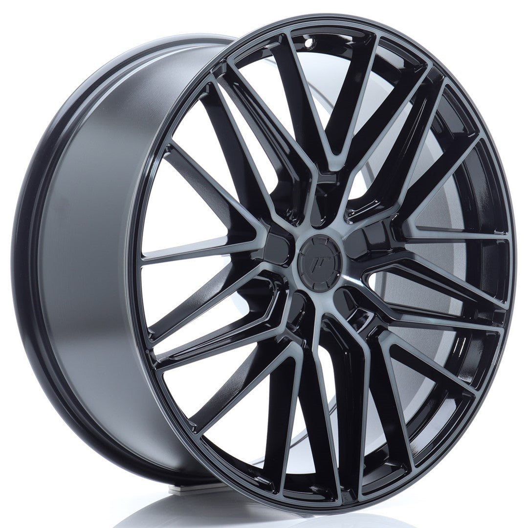 JR Wheels JR38 21x9 ET10-52 5H BLANK Black Brushed w/Tinted Face CB: 74,1