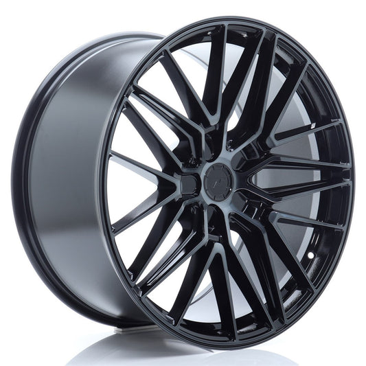 JR Wheels JR38 21x9,5 ET0-35 5H BLANK Black Brushed w/Tinted Face CB: 74,1