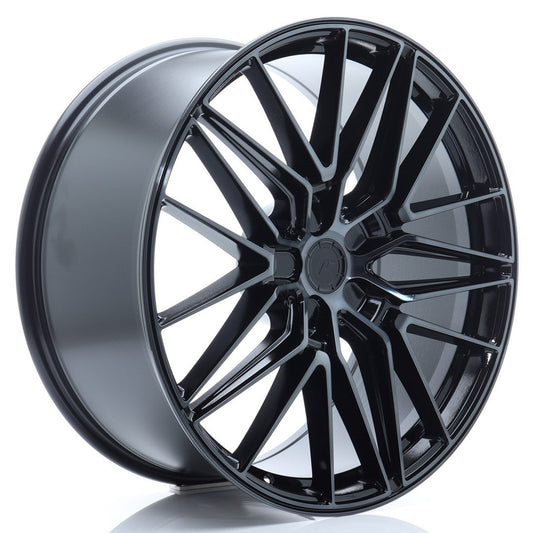 JR Wheels JR38 22x9 ET10-45 5H BLANK Black Brushed w/Tinted Face CB: 74,1