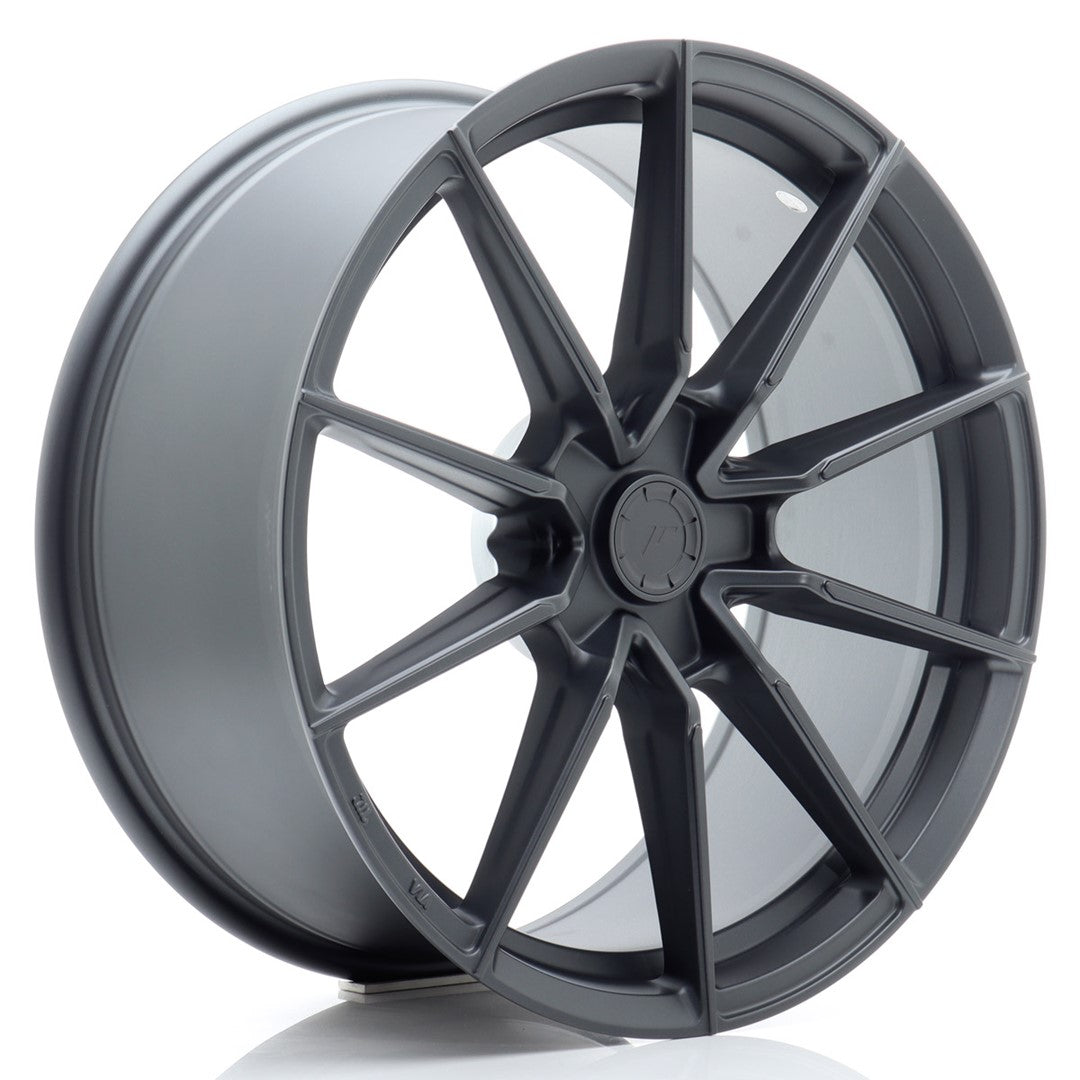 JR Wheels SL02 19x8 ET20-40 5H BLANK Matt Gun Metal CB: 72,6