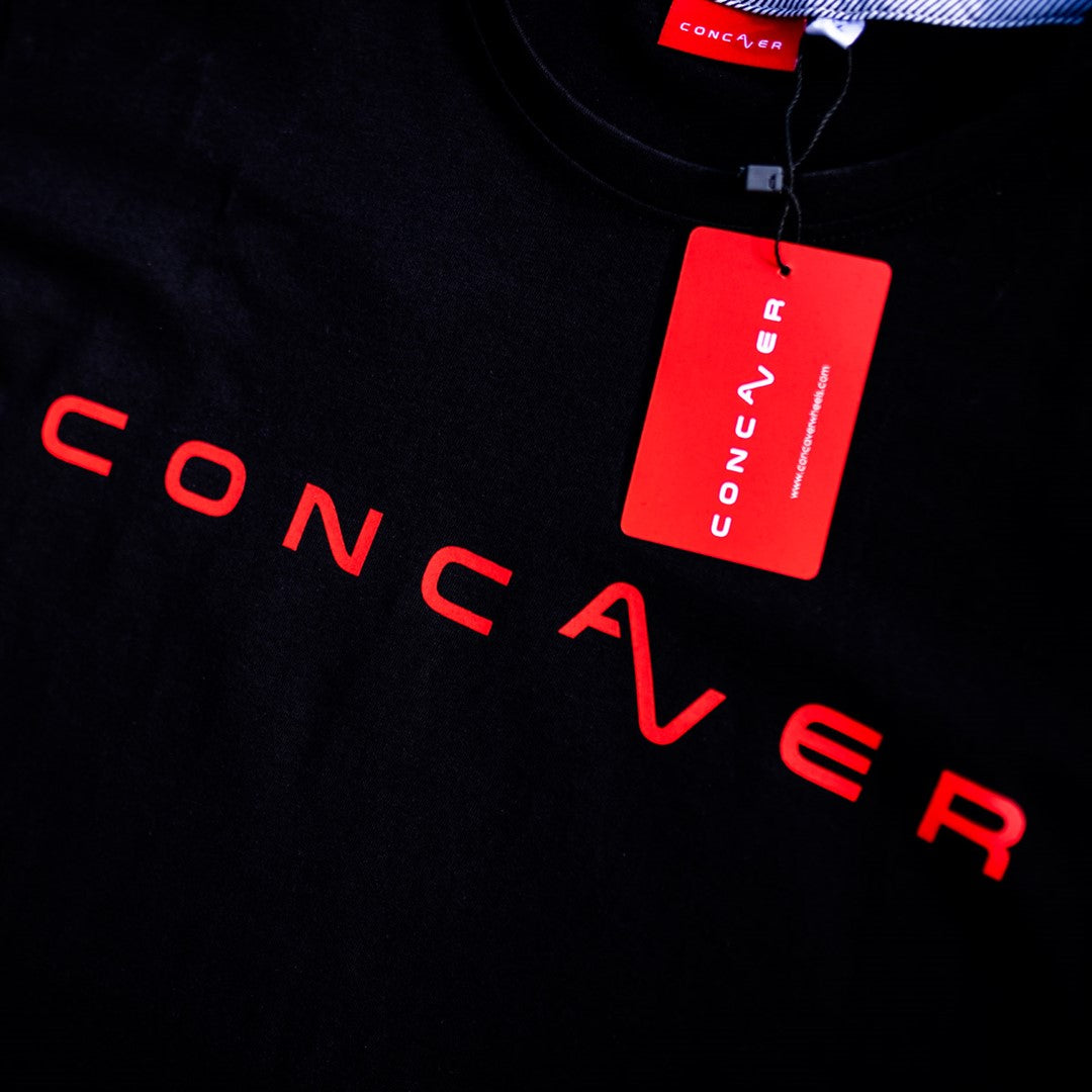 Concaver Men's T-Shirt Logo Black Size L