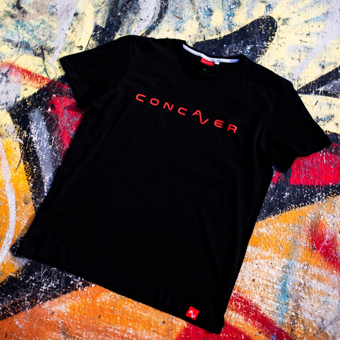 Concaver Men's T-Shirt Logo Black Size XL