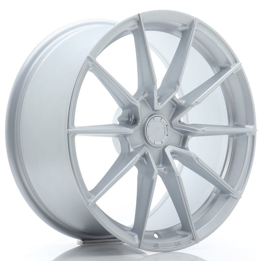 JR Wheels SL02 18x8 ET20-40 5H BLANK Matt Silver CB: 72,6