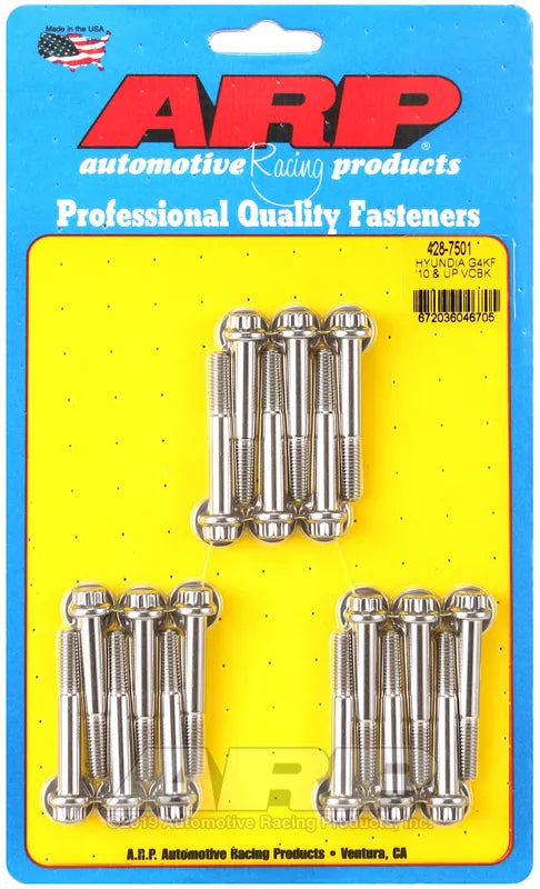 428-7501 - ARP Hyundai Genesis G4KF 2L 2010+ Valve Cover Bolt Kit