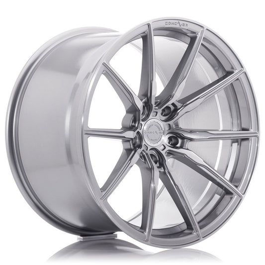 Concaver CVR4 20x10 ET10-39 BLANK Brushed Titanium CB: 72,6