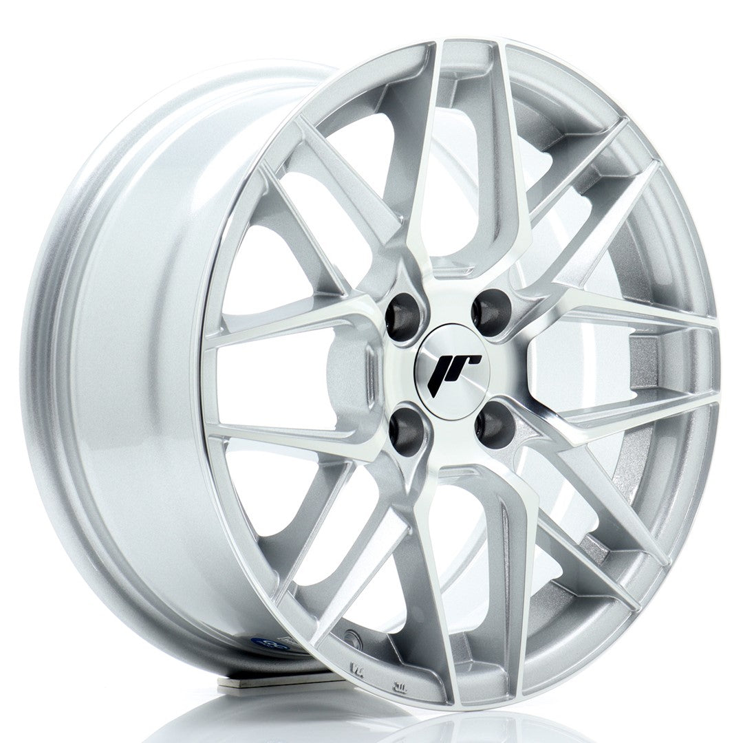 JR Wheels JR28 15x7 ET38 4x100 Silver Machined Face CB: 67,1