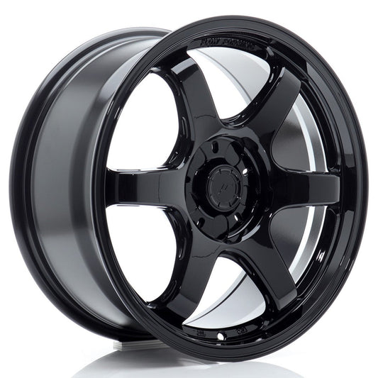 JR Wheels SL03 17x8 ET20-42 5H BLANK Gloss Black CB: 72,6