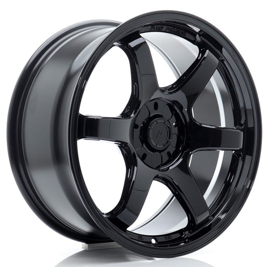 JR Wheels SL03 18x8 ET20-35 5H BLANK Gloss Black CB: 72,6