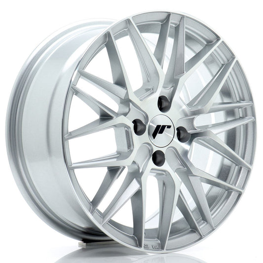 JR Wheels JR28 16x7 ET40 4x100 Silver Machined Face CB: 67,1