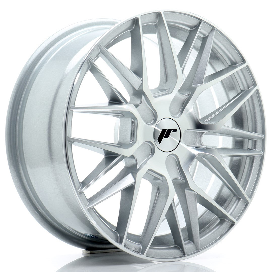 JR Wheels JR28 16x7 ET20-40 BLANK Silver Machined Face CB: 72,6