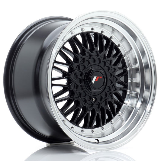 JR Wheels JR9 17x10 ET20 5x112/120 Gloss Black w/Machined Lip CB: 74,1