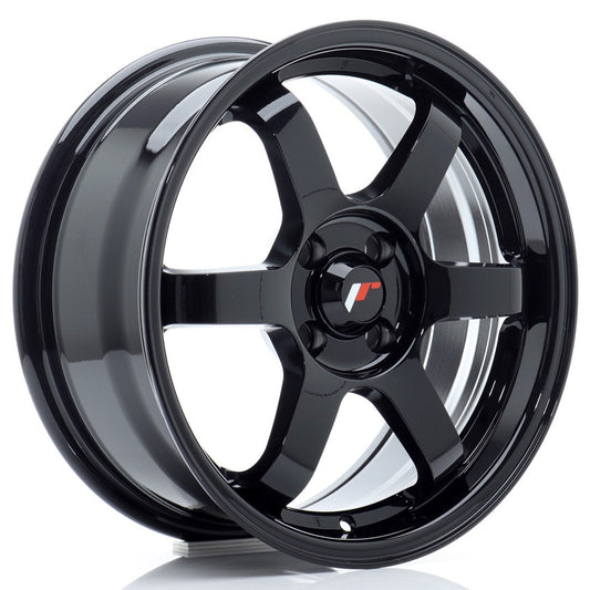 JR Wheels JR3 16x7 ET40 4x100 Gloss Black CB: 67,1