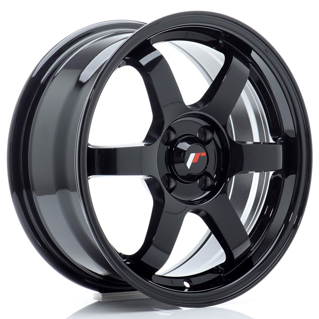 JR Wheels JR3 16x7 ET25 4x100 Gloss Black CB: 67,1