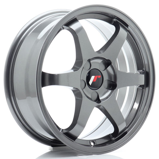 JR Wheels JR3 17x7 ET20-42 5H BLANK Gun Metal CB: 72,6