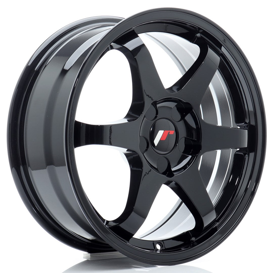 JR Wheels JR3 17x7 ET20-42 5H BLANK Gloss Black CB: 72,6