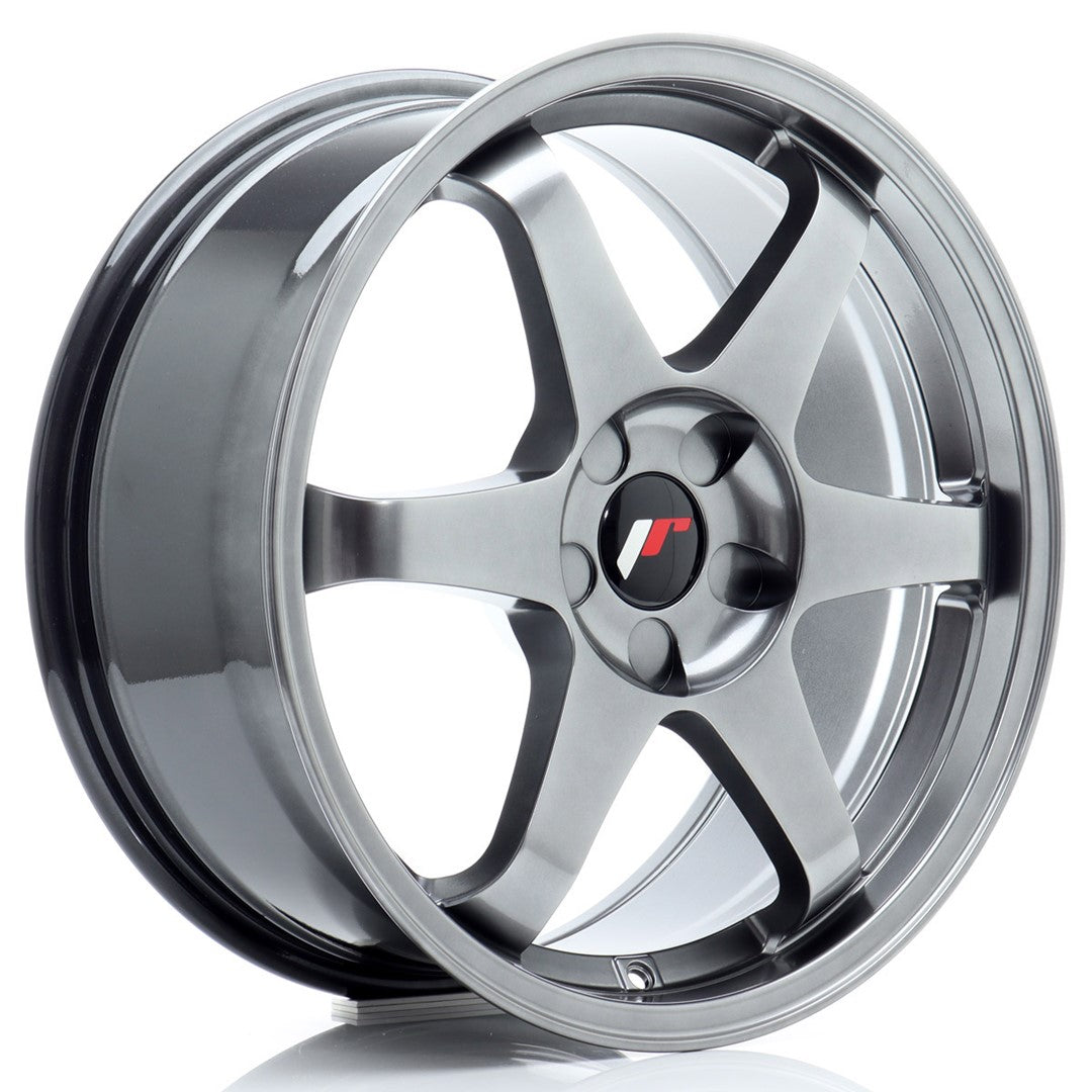 JR Wheels JR3 18x8 ET20-45 5H BLANK Hyper Black CB: 72,6