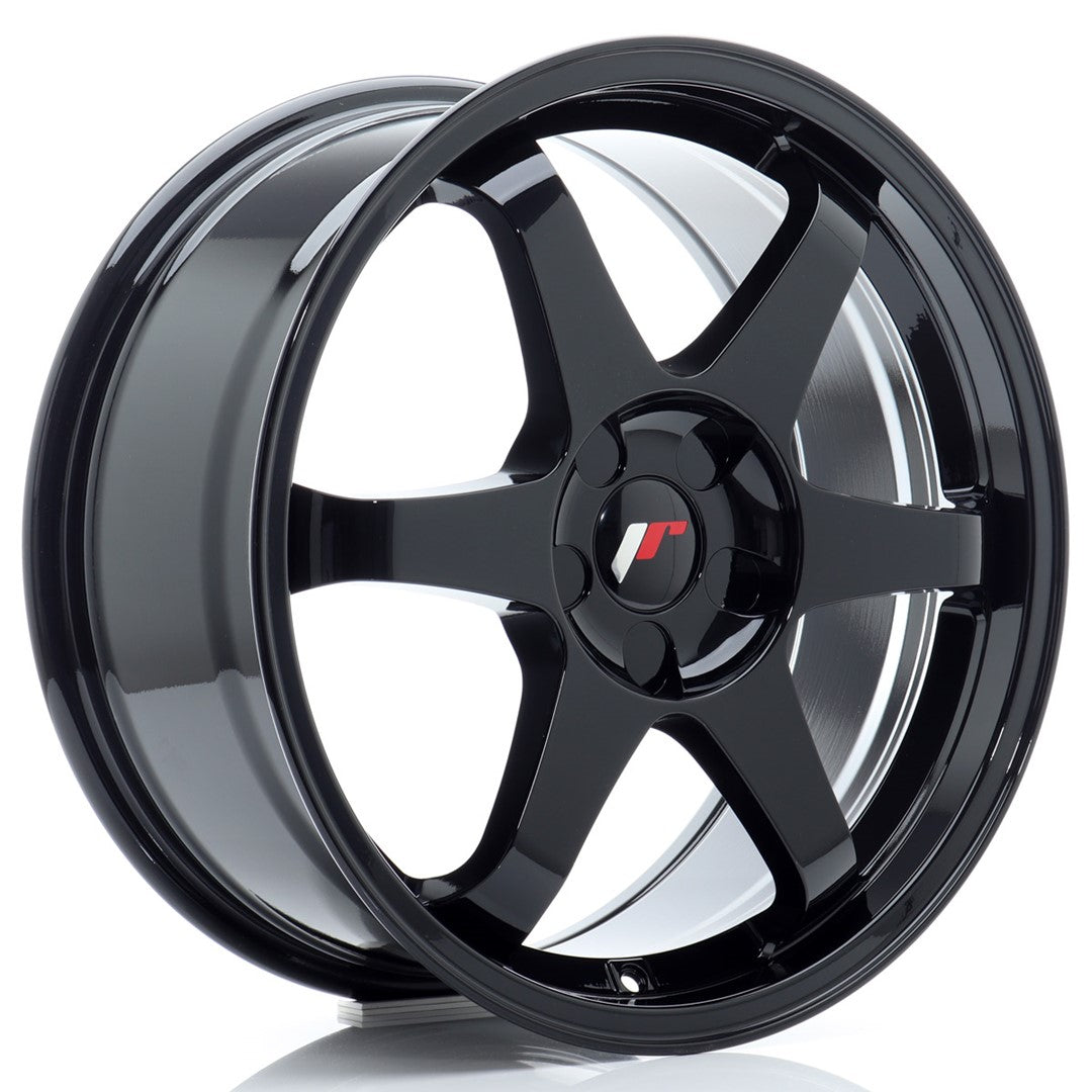 JR Wheels JR3 18x8 ET20-45 5H BLANK Gloss Black CB: 72,6