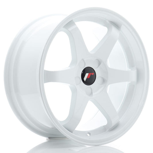 JR Wheels JR3 18x9 ET15-40 5H BLANK White CB: 72,6