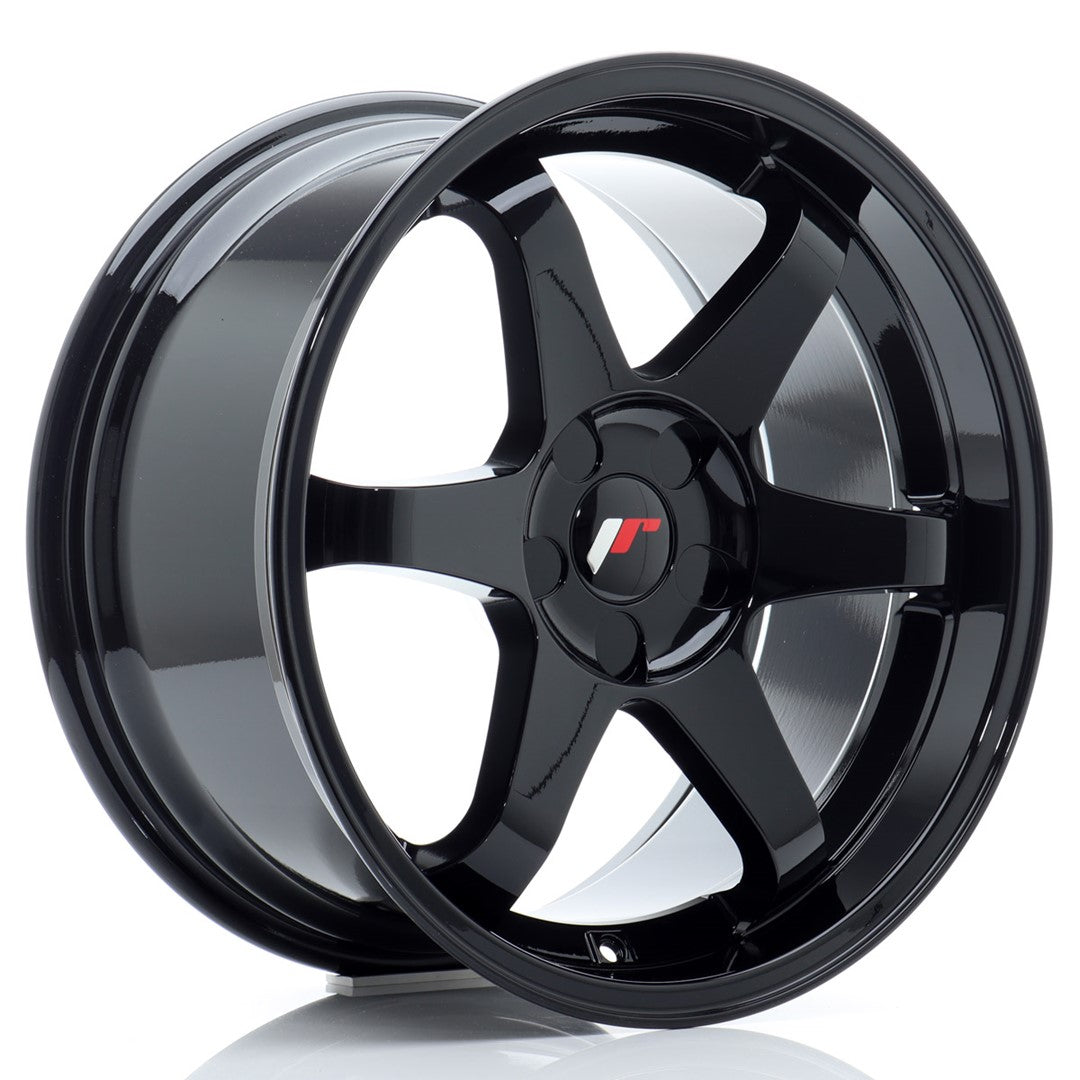 JR Wheels JR3 18x9 ET15-40 5H BLANK Gloss Black CB: 72,6