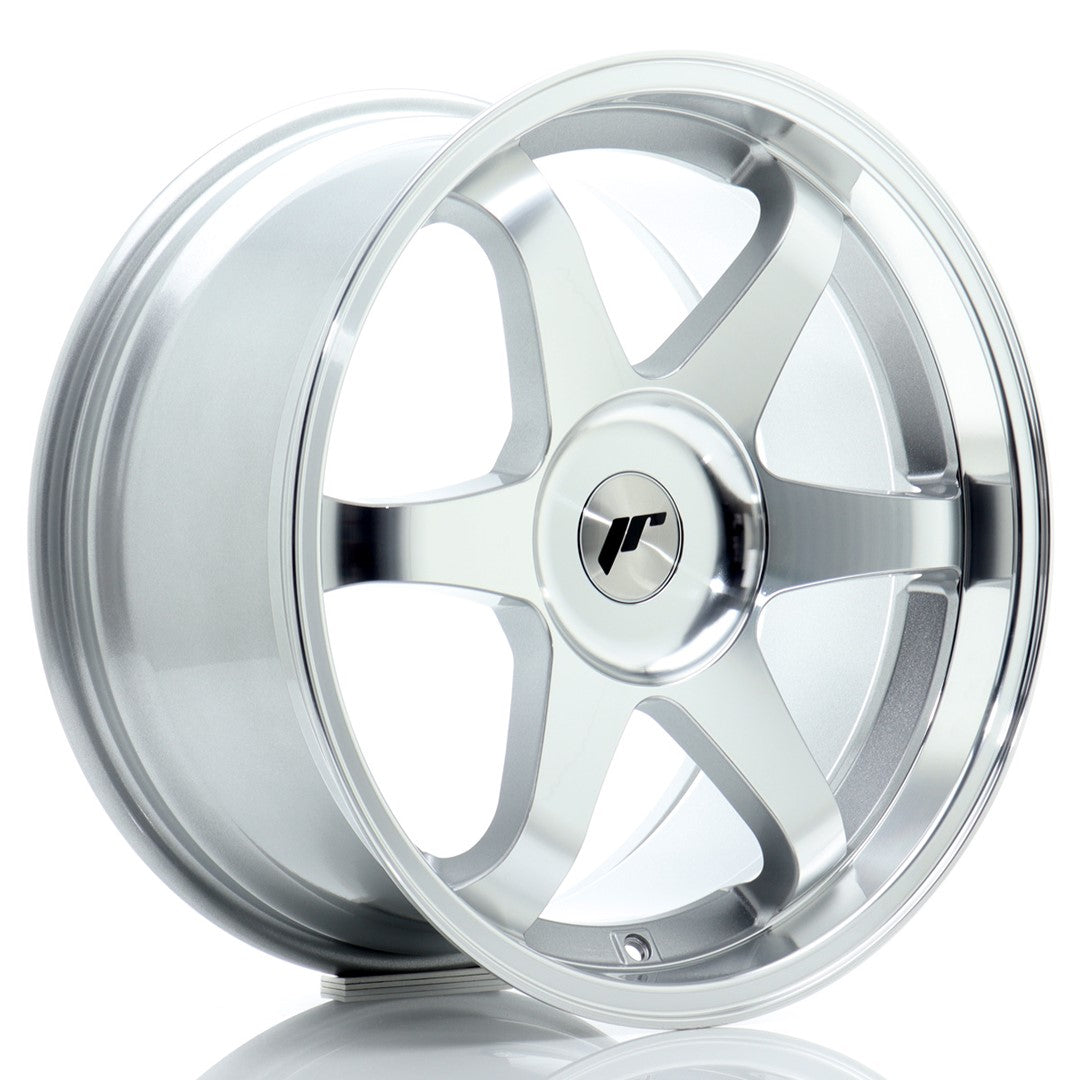 JR Wheels JR3 18x9 ET15-40 BLANK Silver Machined Face CB: 72,6