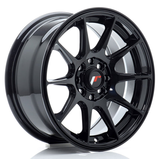 JR Wheels JR11 15x7 ET30 4x100/108 Gloss Black CB: 67,1