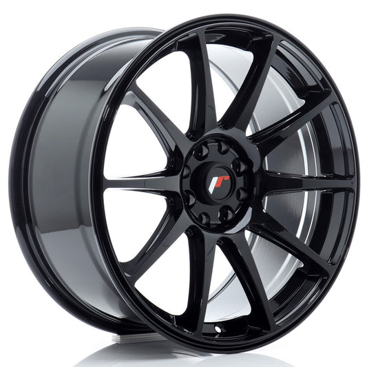 JR Wheels JR11 18x8,5 ET30 4x108/114,3 Gloss Black CB: 67,1