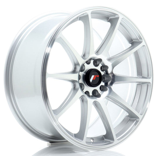 JR Wheels JR11 18x8,5 ET30 5x114/120 Silver Machined Face CB: 72,6