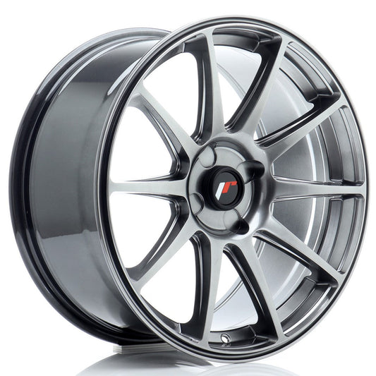 JR Wheels JR11 18x8,5 ET20-40 4H Blank Hyper Black CB: 67,1