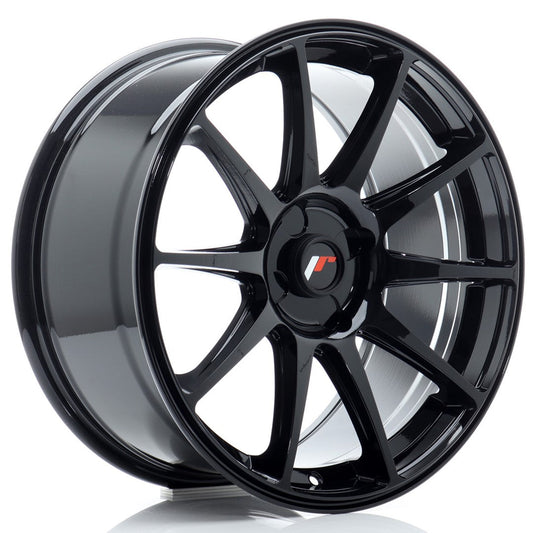 JR Wheels JR11 18x8,5 ET20-40 4H Blank Gloss Black CB: 67,1