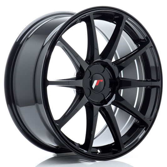 JR Wheels JR11 19x8,5 ET20-42 5H Blank Gloss Black CB: 72,6