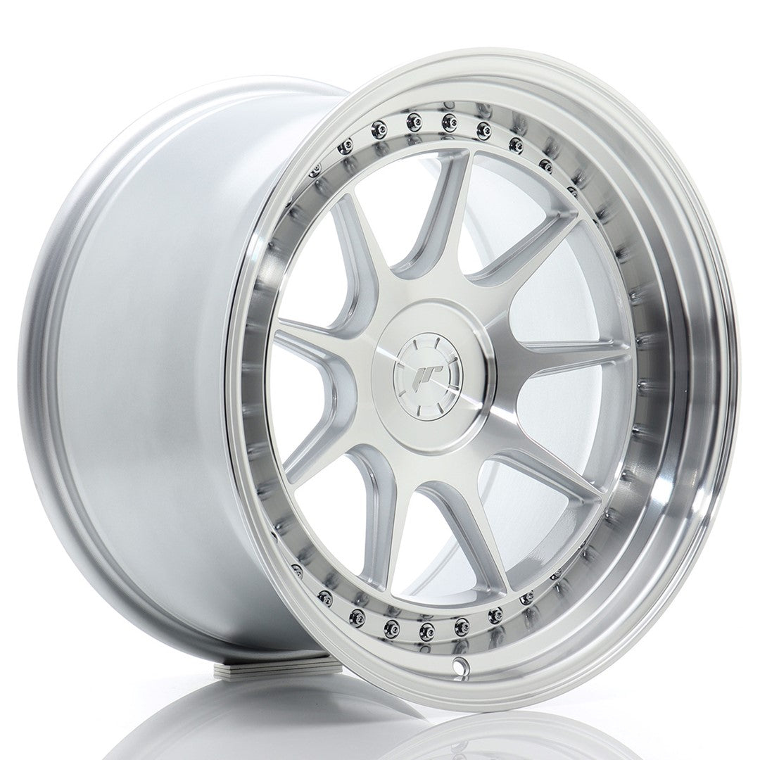 JR Wheels JR47 18x10,5 ET15-22 5H BLANK Silver Machined Face CB: 72,6