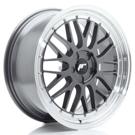 JR Wheels JR23 19x8 ET20-40 5H BLANK Hyper Gray w/Machined Lip CB: 72,6