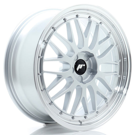 JR Wheels JR23 20x8 ET20-40 5H BLANK Hyper Silver w/Machined Lip CB: 72,6