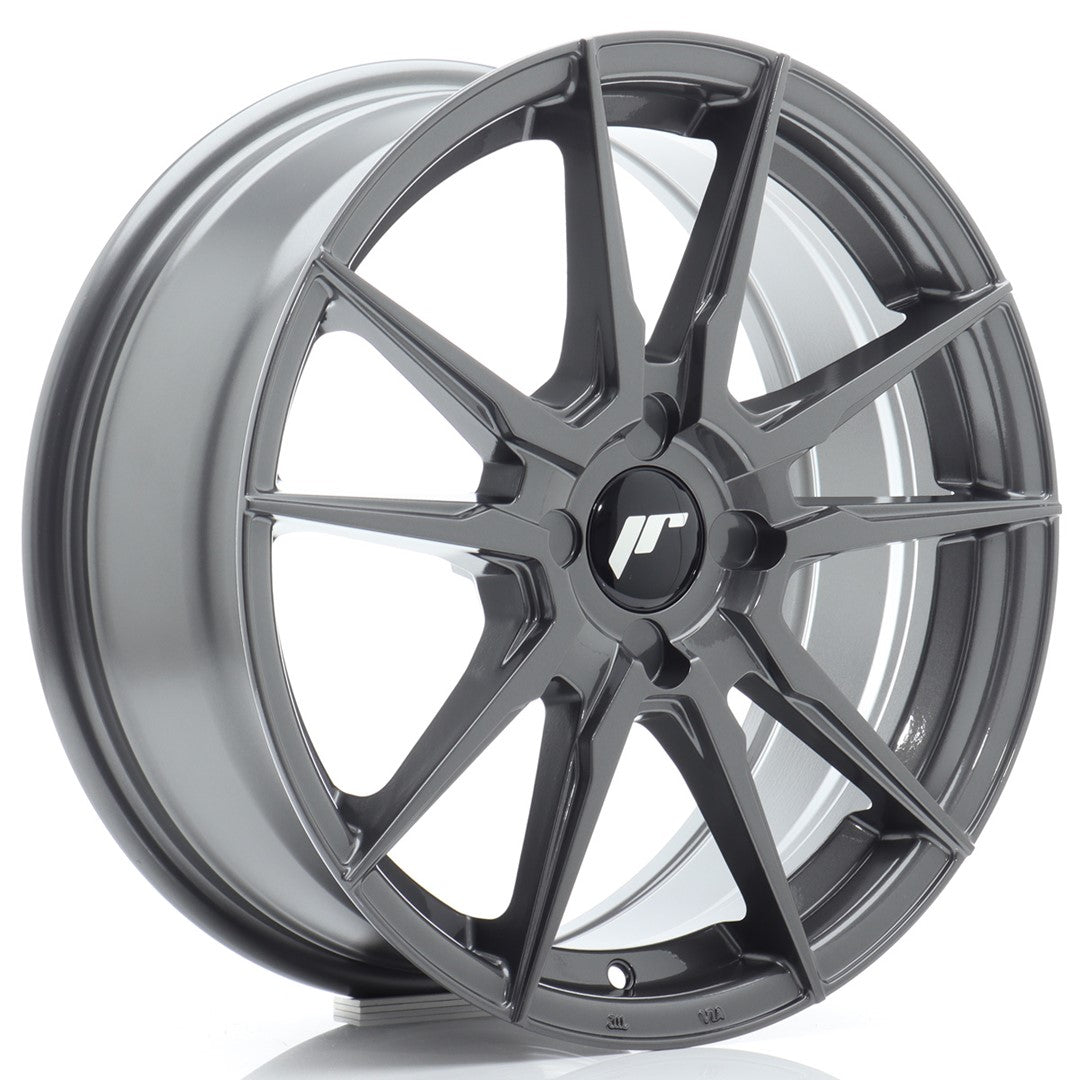 JR Wheels JR21 17x7 ET20-40 4H BLANK Hyper Gray CB: 67,1