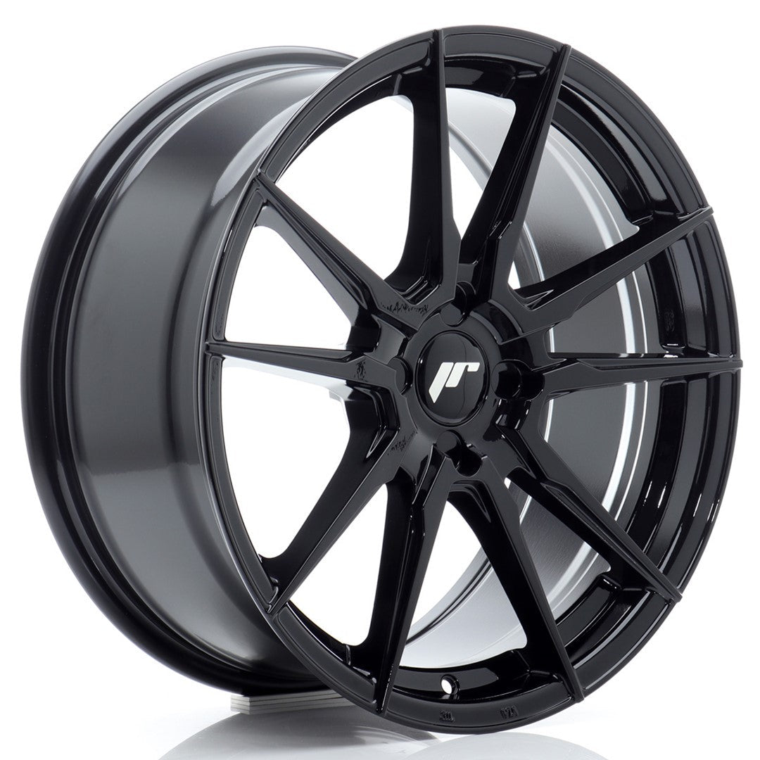 JR Wheels JR21 18x8 ET20-40 4H BLANK Glossy Black CB: 67,1