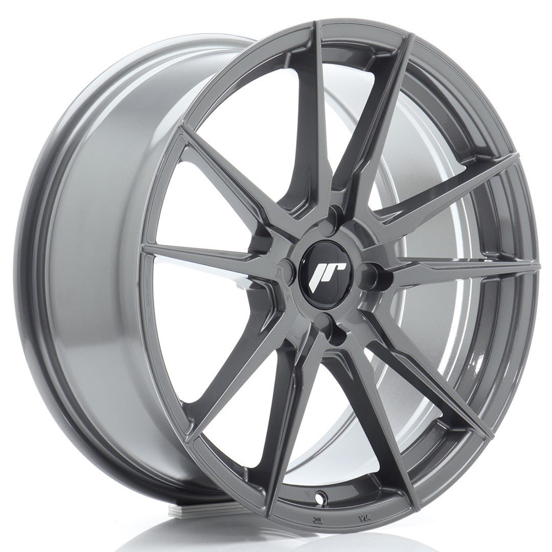 JR Wheels JR21 18x8 ET20-40 4H BLANK Hyper Gray CB: 67,1