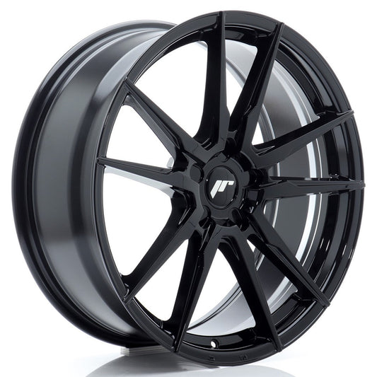 JR Wheels JR21 20x8 ET20-40 5H BLANK Glossy Black CB: 72,6