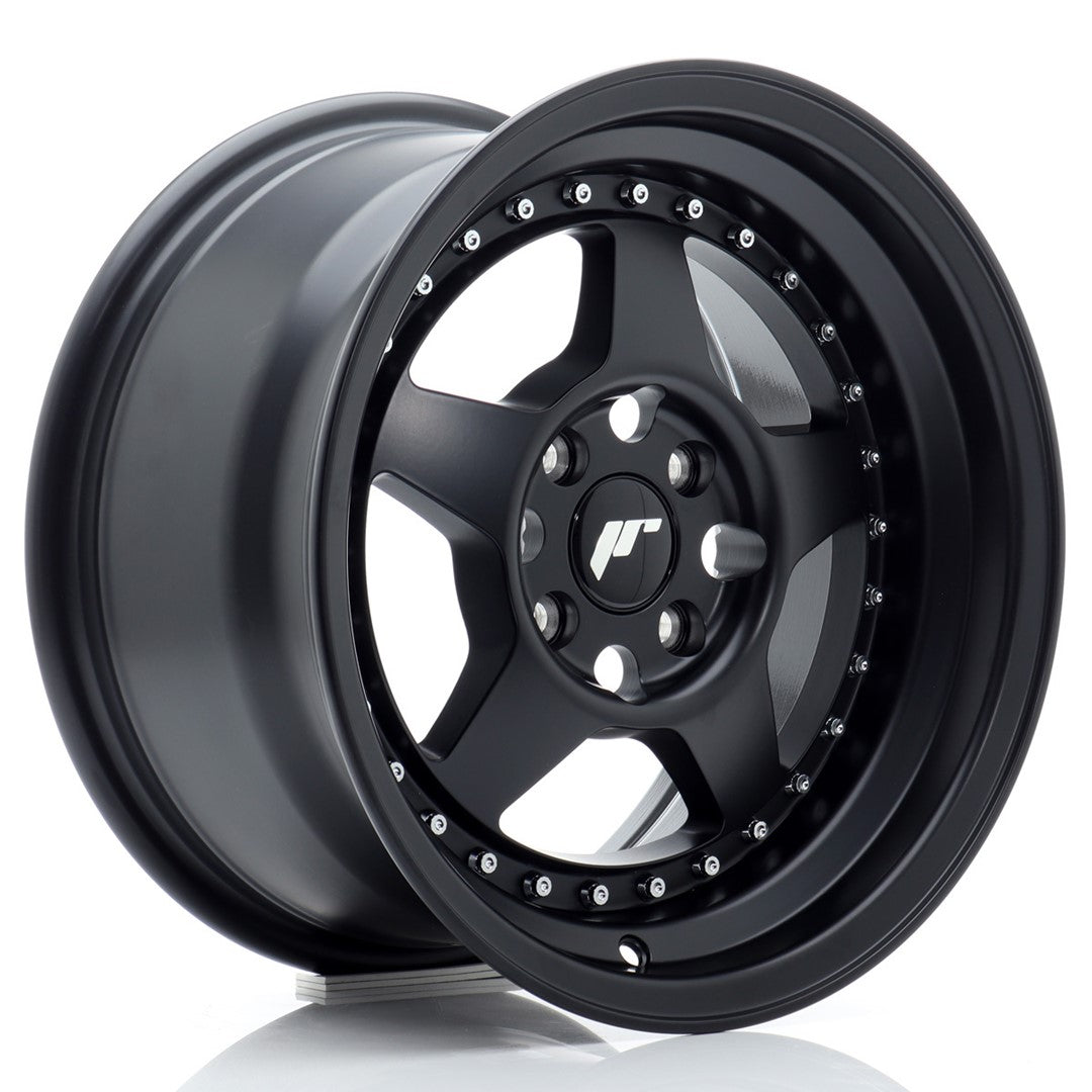 JR Wheels JR6 15x8 ET25 4x100 Matt Black CB: 67,1